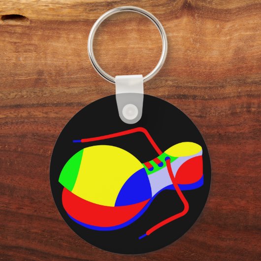 Clownschoe Schlüsselanhänger (Vorderseite)