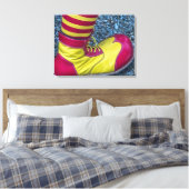 Clownschuh-Leinwand Leinwanddruck (Insitu (Schlafzimmer))