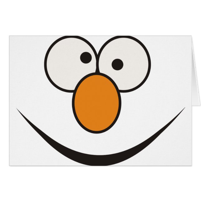 Clownsgesicht (Vorderseite (Horizontal))