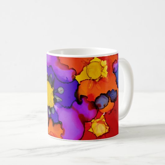 Clownshow Kaffeetasse (VorderseiteRechts)