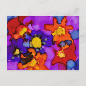 Clownshow Postkarte (Vorderseite)