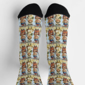 Clownsocken abstoßen socken (Oben)