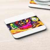 Clownsommer Getränkeuntersetzer (Linke Seite)