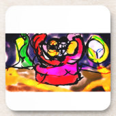 Clownsommer Getränkeuntersetzer (Vorderseite)