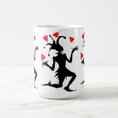 Clownspiel mit Herz Kaffeetasse (Mittel)