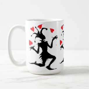 Clownspiel mit Herz Kaffeetasse