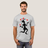 Clownspiel mit Herz T-Shirt (Vorne ganz)