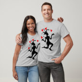 Clownspiel mit Herz T-Shirt (Unisex)