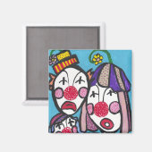 Clowntour Magnet (Vorderseite/Rückseite)