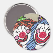 Clowntour Magnet (Vorderseite/Rückseite)