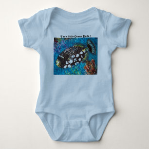 CLOWNTRIGGERFISH für BABY Strampler