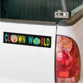 Clownwelt Autoaufkleber (Auf Lkw)