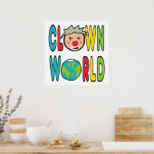 Clownwelt Poster (Küche)
