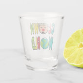 Clownwelt Schnapsglas (Rückseite)