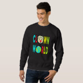 Clownwelt Sweatshirt (Vorne ganz)