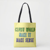 Clownwelt Tasche (Vorderseite)