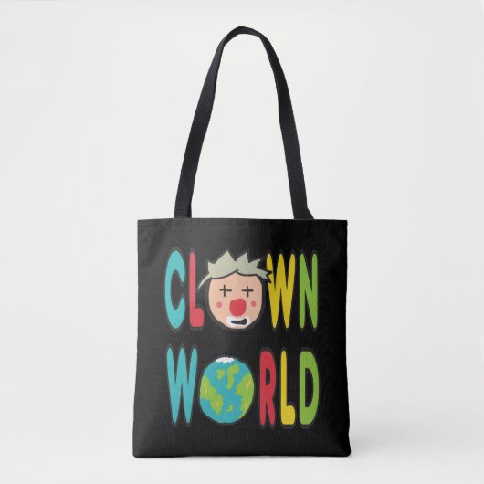 Clownwelt Tasche (Vorderseite)