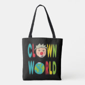 Clownwelt Tasche (Rückseite)