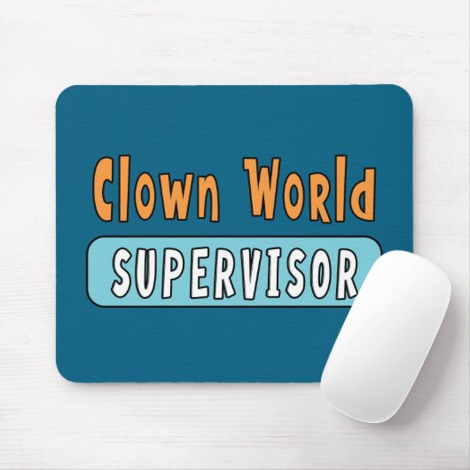 Clownweltberater Mousepad (Mit Mouse)