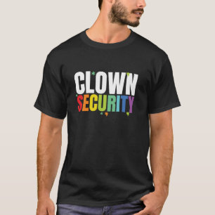 Clowsicherheit Sonnenfeuer Halloween Vater Mama Ko T-Shirt