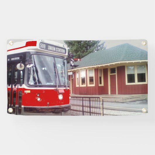 CLRV 1.6' x 3' Außenbanner Banner (Horizontal)