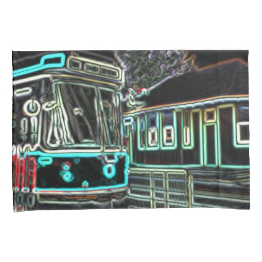 CLRV Nebel bei stn Standardgröße Doppelpillowcases Kissenbezug (Vorderseite-Rechts)