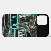 CLRV Neon at stn iPhone 12 Pro Phone Case (Rückseite (Horizontal))