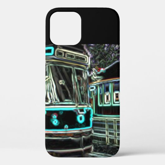CLRV Neon at stn iPhone 12 Pro Phone Case (Rückseite)