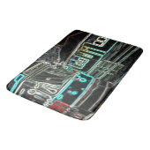CLRV Neon at stn Large Bath Mat Badematte (Schrägansicht)
