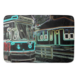 CLRV Neon at stn Large Bath Mat Badematte