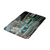 CLRV Neon at stn Medium Bath Mat Badematte (Schrägansicht)