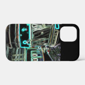 CLRV Neon auf stn iPhone 12 Mini-Phone Case (Rückseite (Horizontal))