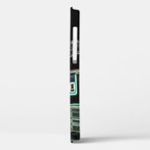 CLRV Neon auf stn iPhone 12 Phone Case (Rückseite / Links)