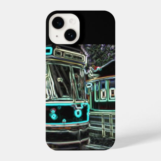 CLRV Neon auf stn iPhone 14 Phone Case iPhone Hülle (Rückseite)