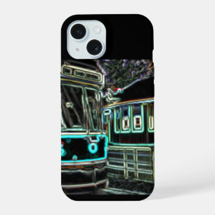 CLRV Neon auf stn iPhone 15 Phone Case Hülle