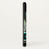 CLRV Neon auf stn iPhone X Phone Case (Hinten/Rechts)