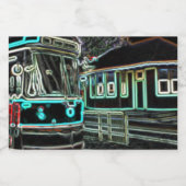 CLRV Neon bei stn Food Container Label Set (10 pk) Lebensmitteletikett (Einzelnes Label)