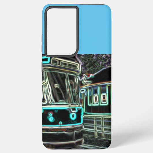 CLRV Neon bei stn Galaxy S21 Ultra Phone Case Samsung Galaxy Hülle (Rückseite)