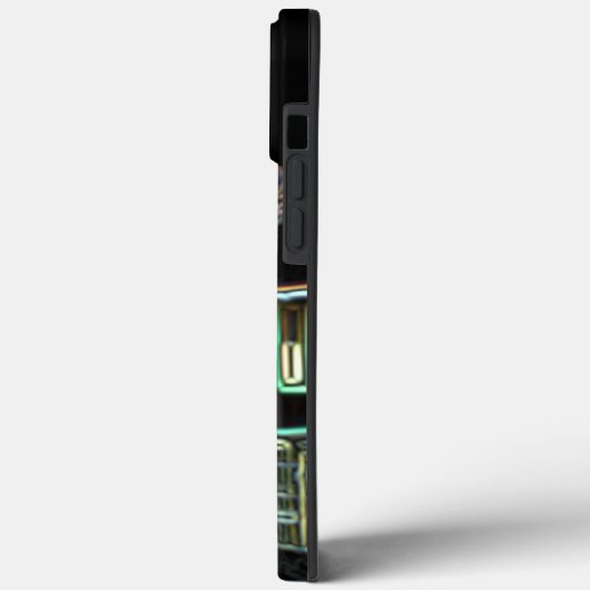 CLRV Neon bei stn iPhone 13 Pro Max Phone Case (Rückseite / Links)