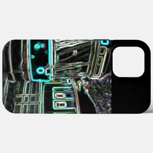 CLRV Neon bei stn iPhone 13 Pro Max Phone Case (Rückseite (Horizontal))