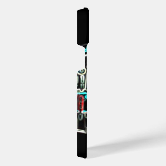 CLRV Neon bei stn iPhone 14 Plus Phone Case Hülle (Rechte Seite)