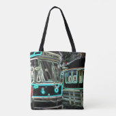 CLRV Neon bei stn Medium Shoulle Tasche (Rückseite)