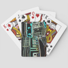 CLRV Neon bei stn Poker Playing Cards