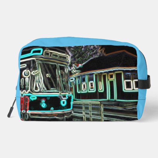 CLRV Neon bei stn Toilettenbeutel Waschbeutel (Rückseite)