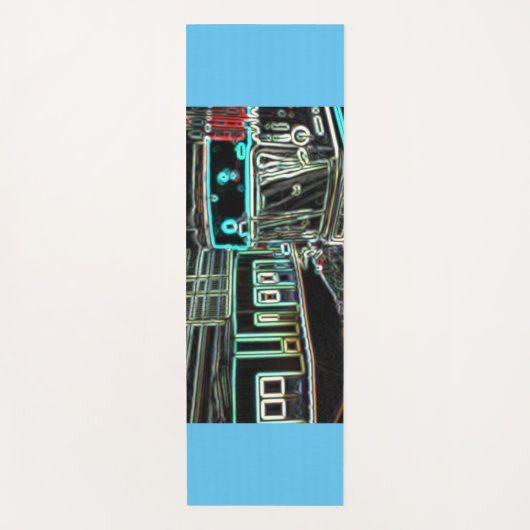 CLRV Neon bei stn Yoga Mat Yogamatte (Vorderseite)