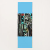 CLRV Neon bei stn Yoga Mat Yogamatte (Rückseite)