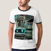 CLRV Neon im Stn Men's Basic Ringer-T - Shirt (Vorderseite)