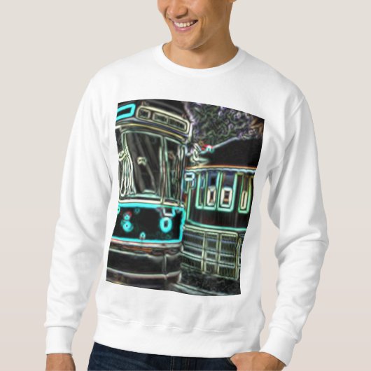 CLRV Neon im Stn Men's Basic Sweatshirt (Vorderseite)