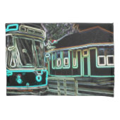 CLRV Neon stn Standard Size Pillowcase Kissenbezug (Vorderseite)