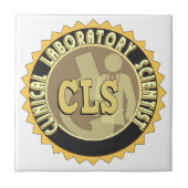 CLS ABZEICHEN - KLINISCHER LABORWISSENSCHAFTLER FLIESE (Vorderseite)